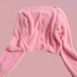 Pastel Mohair Cardigan Sexy